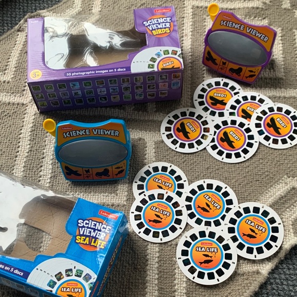 Toys | 2 Lakeshore Learning Science Viewer Sets With Discs Retail 4 ...